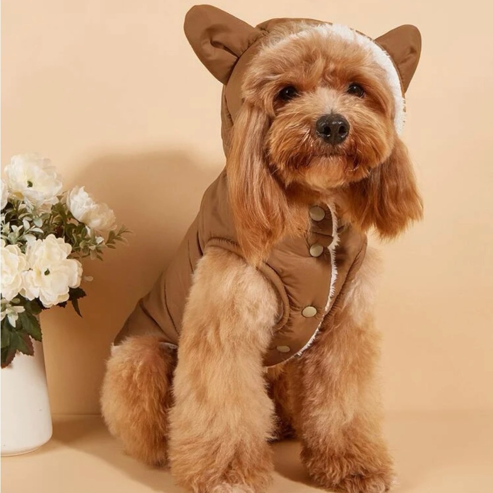 XS Hooded Doggy Jacket